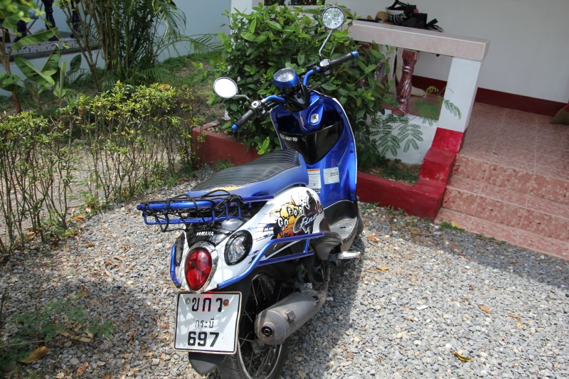 Yamaha Fino Scooter Fahrerlebnis