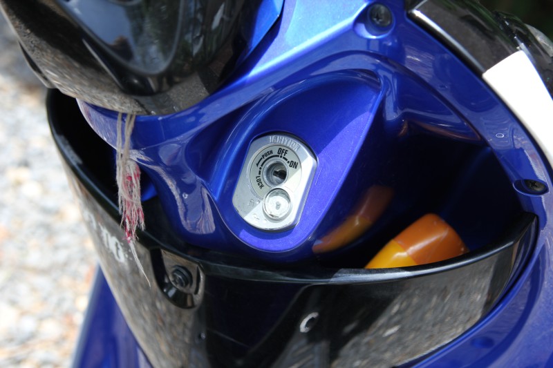 Yamaha Fino Scooter Fahrerlebnis
