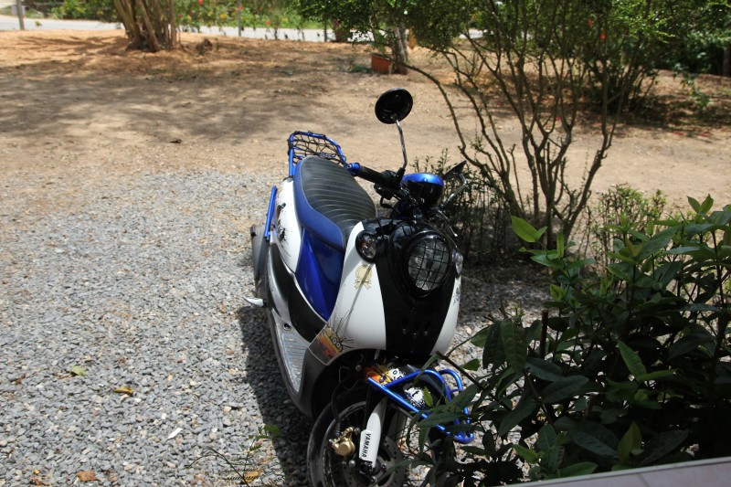 Yamaha Fino Scooter Fahrerlebnis