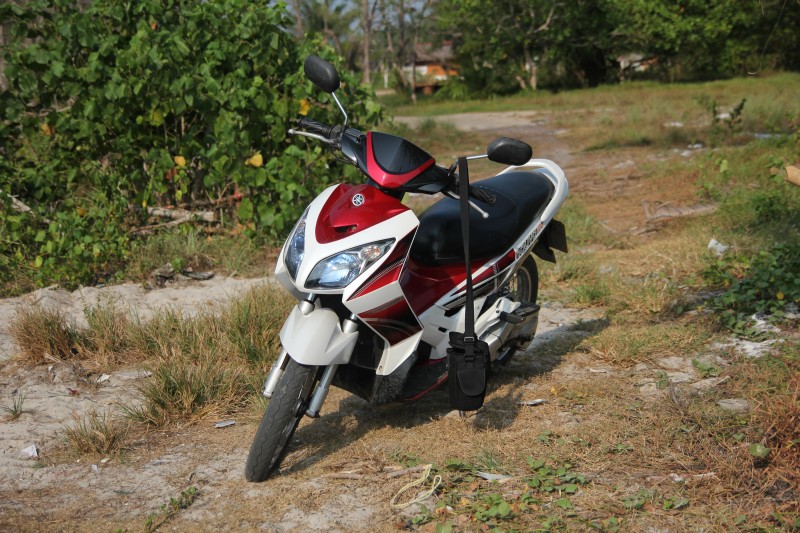 Yamaha Nuovo Scooter Fahrerlebnis