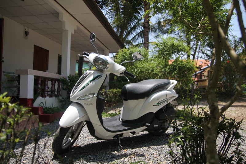 Yamaha Filano Scooter Fahrerlebnis