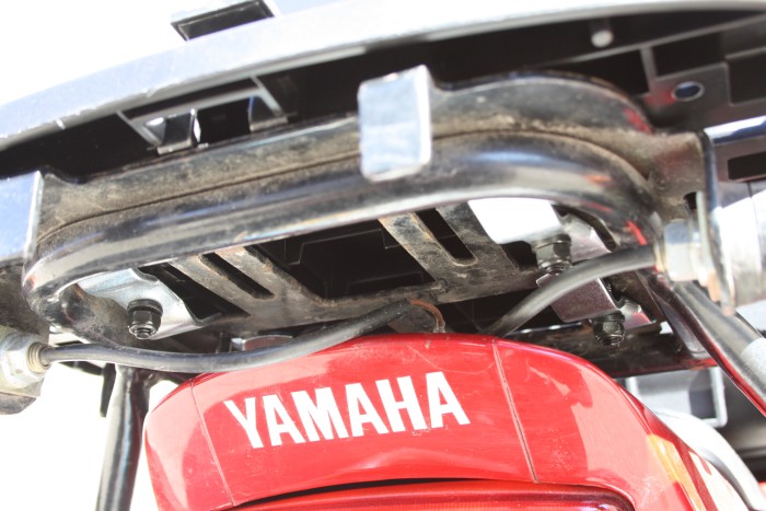 Kofr Shad sh 45 reviews. How to install on a motorcycle. Photos of the installation