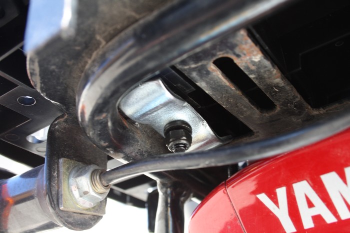 Kofr Shad sh 45 reviews. How to install on a motorcycle. Photos of the installation
