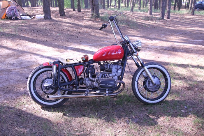 Motopiknik am Kiewer Meer in Yasnogordka, Beschreibung + Fotos