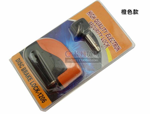 Motorsperre an der Bremsscheibe mit Signal, Bewertungen des chinesischen Schlosses für Motorrad mit Alarm 